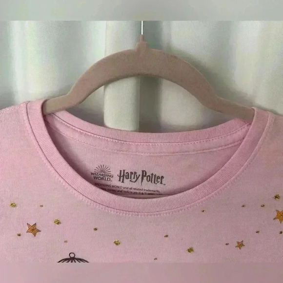 Harry Potter Pink Graphic Girls T-shirt (601) - Picture 6 of 7